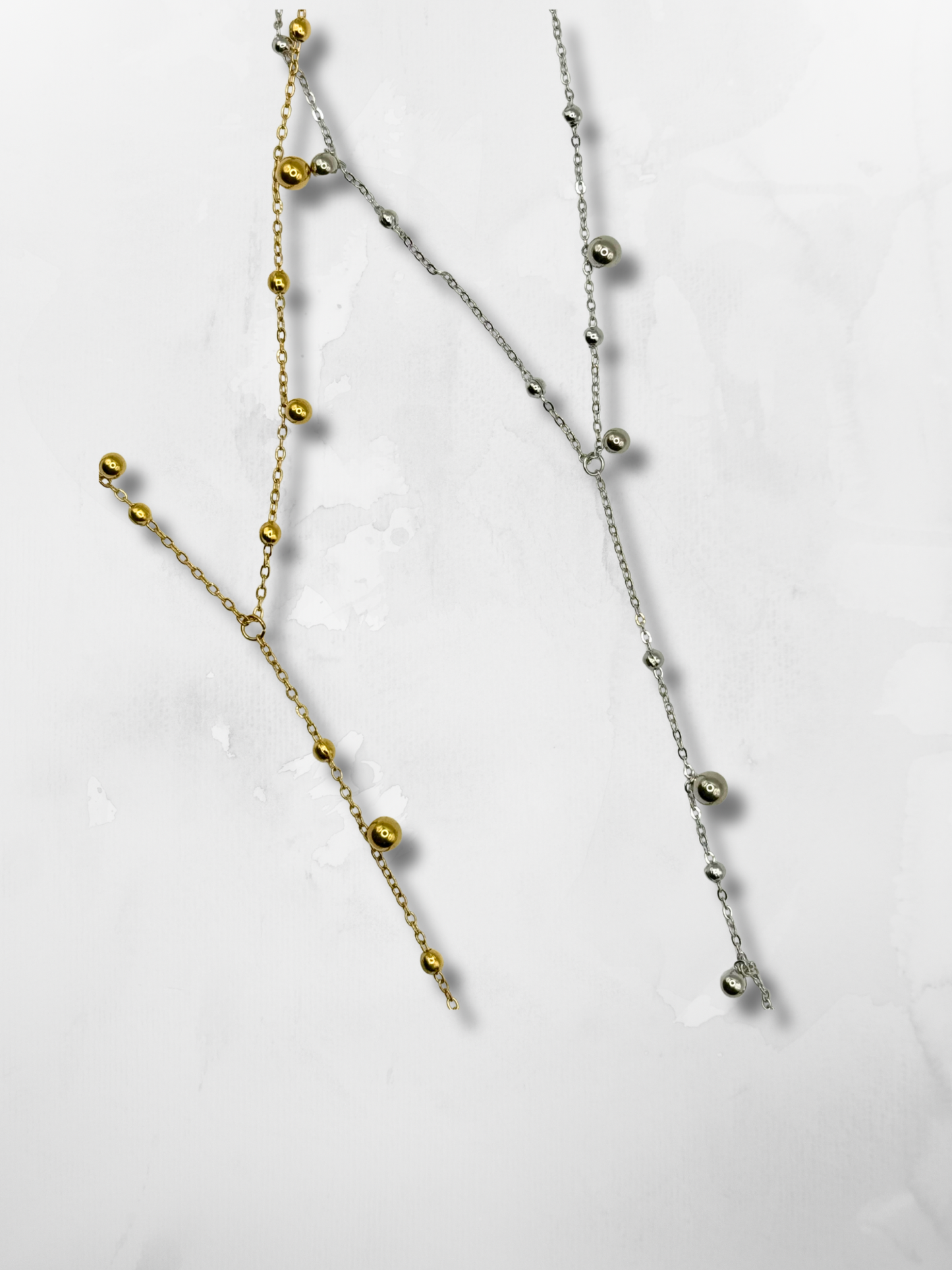 Daisy drop necklace