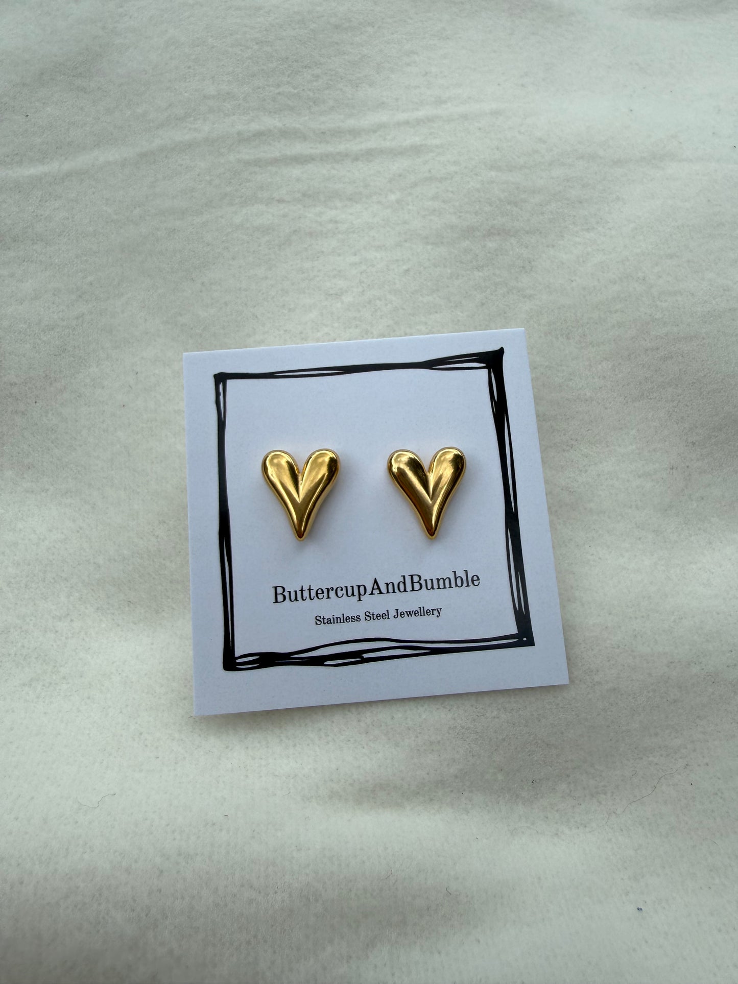 Heart Studs