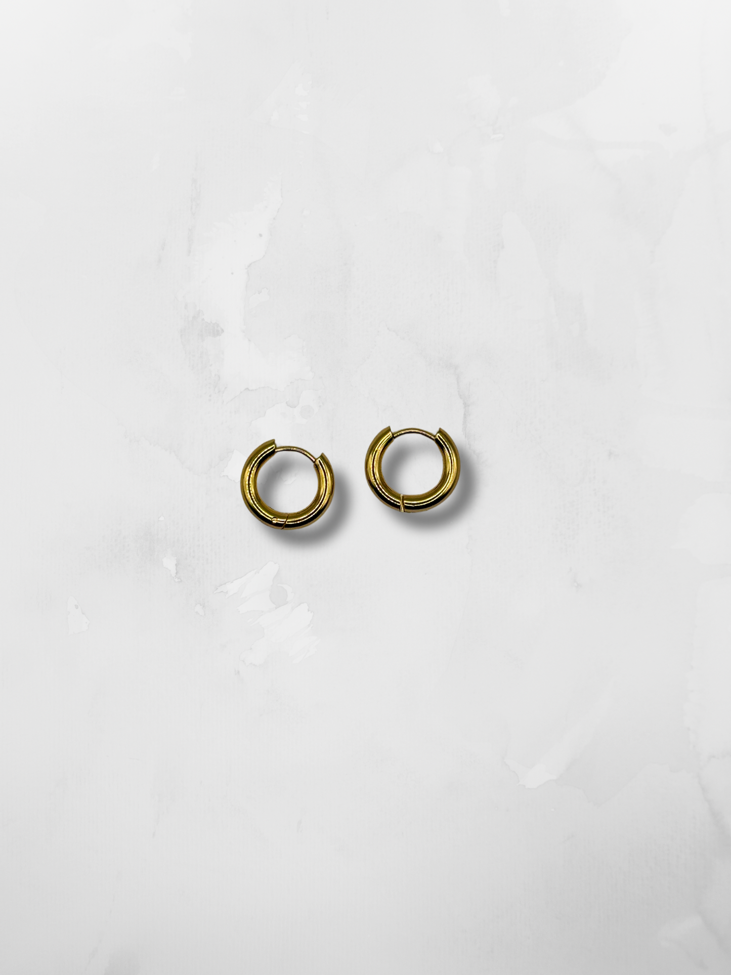 Gold Chunky Hoops