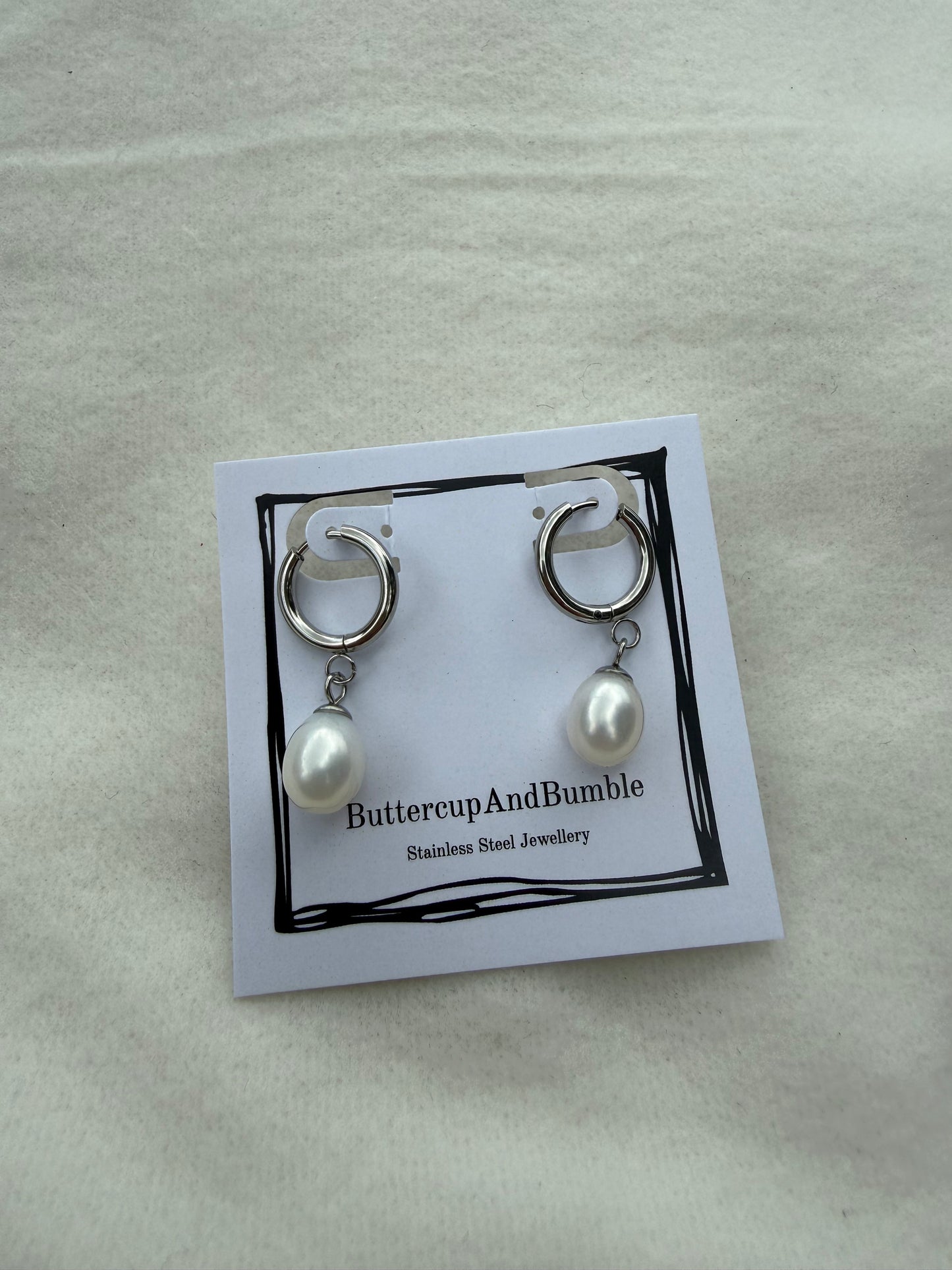 Pearl Drop Earrings